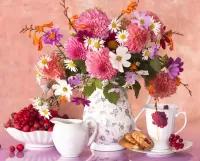 Jigsaw Puzzle summer flowers