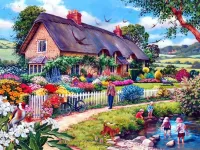 Jigsaw Puzzle Summer day