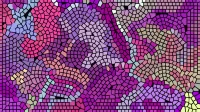 Puzzle Purple mosaic