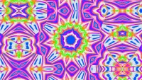 Quebra-cabeça Purple kaleidoscope