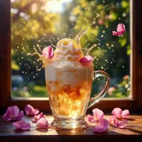 Пазл Лимонад с мороженым