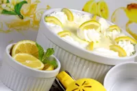 Puzzle lemon dessert