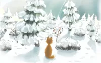 パズル Fox in the forest