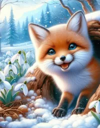 Jigsaw Puzzle Fox