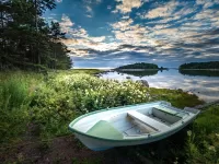 Jigsaw Puzzle Boat on the beach