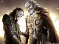 Puzzle Loki and Odin