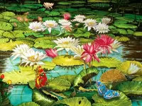 Jigsaw Puzzle Lotuses