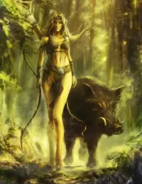 Slagalica Archer and boar