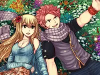 Jigsaw Puzzle Lucy and Natsu
