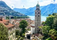 Quebra-cabeça Lugano Switzerland