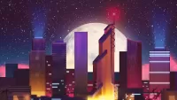 パズル The moon and the city