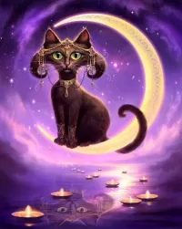 Слагалица Lunar cat