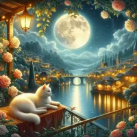 Puzzle Moonlit Night