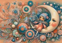 Jigsaw Puzzle Moon dreams