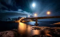 パズル Moon bridge