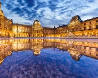 Quebra-cabeça The Louvre