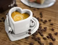 Puzzle Love for coffee
