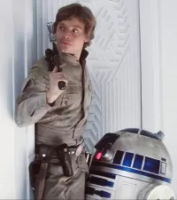 Слагалица Luke Skywalker and R2-D2