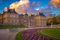 Jigsaw Puzzle Luxembourg gardens