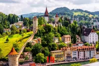 Quebra-cabeça Lucerne Switzerland