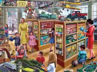 Jigsaw Puzzle Toy shop