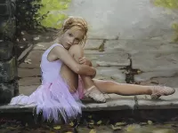 Quebra-cabeça Little ballerina