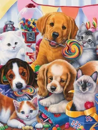 Jigsaw Puzzle Little sweet tooth