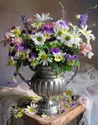 Jigsaw Puzzle small bouquet
