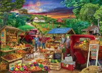 Jigsaw Puzzle Small market