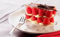 Пазл Малиновый десерт