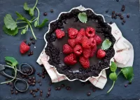 Rätsel Raspberry dessert