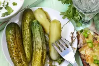 Puzzle Salted cucumbers