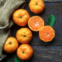 Quebra-cabeça Tangerines on the boards