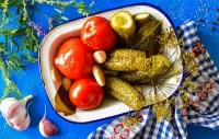 Слагалица Pickled vegetables