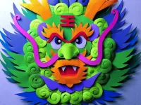 Jigsaw Puzzle Mask of the dragon