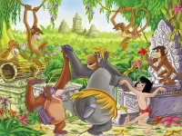 Rätsel Mowgli and Baloo