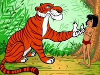 Quebra-cabeça Mowgli and Shere Khan