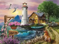Jigsaw Puzzle Lighthouse