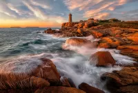 Bulmaca Lighthouse in France