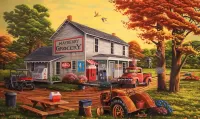 Jigsaw Puzzle Mayberry Grocery