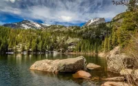 Quebra-cabeça Bear Lake in Colorado