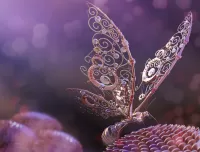 Puzzle Mechanical butterfly