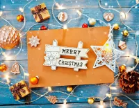 Jigsaw Puzzle Merry Christmas