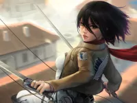 Rompecabezas Mikasa Ackerman
