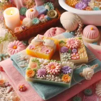 Jigsaw Puzzle Handmade soap