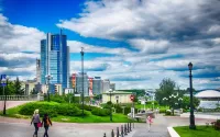 パズル Minsk skyscrapers
