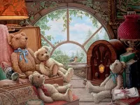 Quebra-cabeça Teddy bears