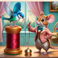 Слагалица The Mouse and the Bird