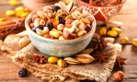 Rätsel bowl of nuts