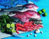 Jigsaw Puzzle Seafood